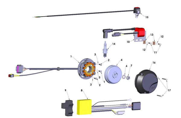 2017 COBRA CX65 - ELECTRICAL SYSTEM