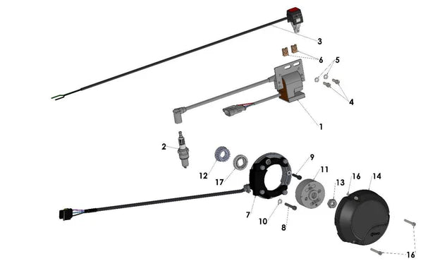 2017 COBRA CX50SRX FWE - ELECTRICAL SYSTEM