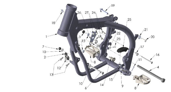 2021 COBRA CX50 FWE, FRAME