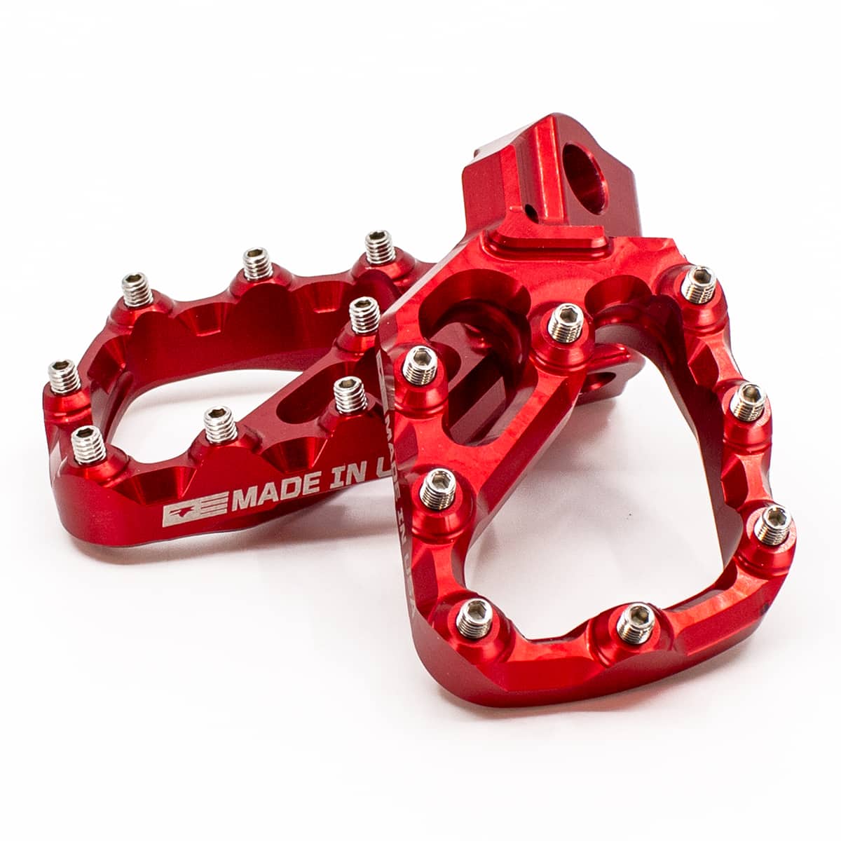 Fastway MINI Footpegs - Red (RDS)