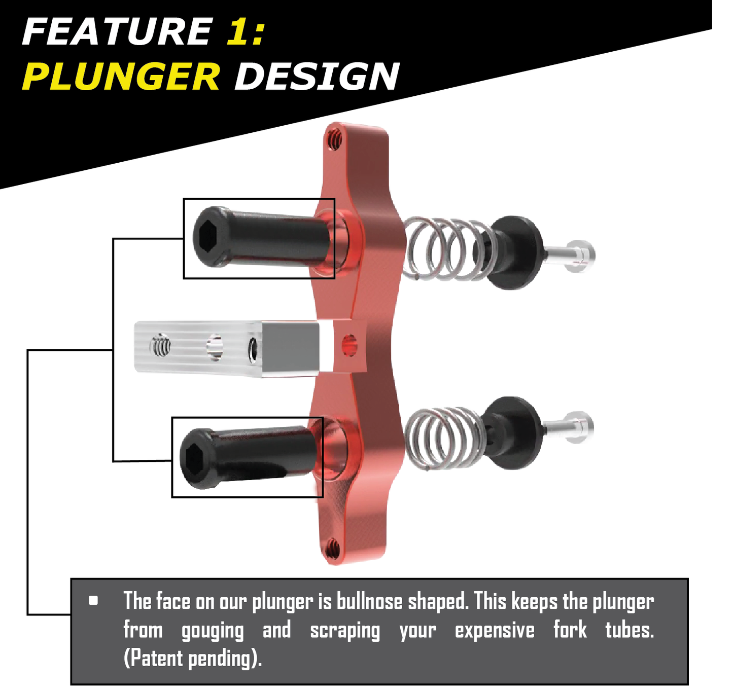 Tamer WDS 2.0 HH-16 Ring & Black Double Button Holeshot Device