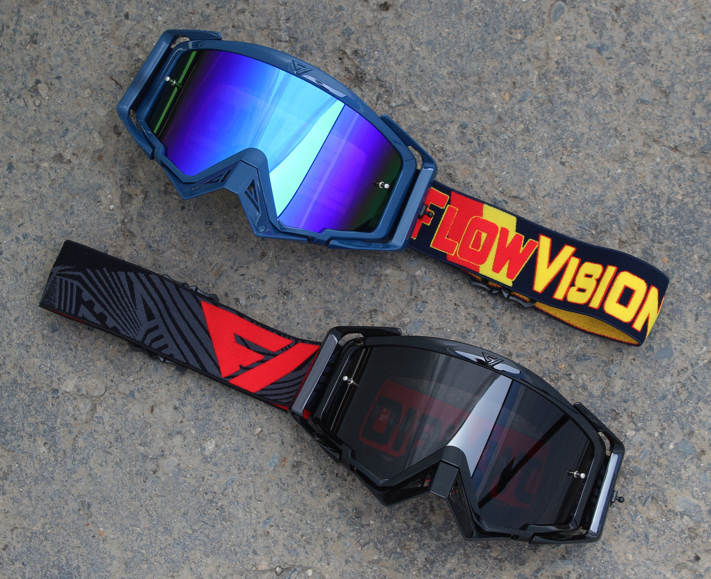 Flow Vision Rythem™ Motocross Goggle: Blackhawk