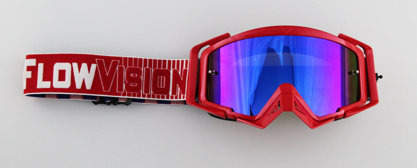 Flow Vision Rythem™ Motocross Goggle: 4th