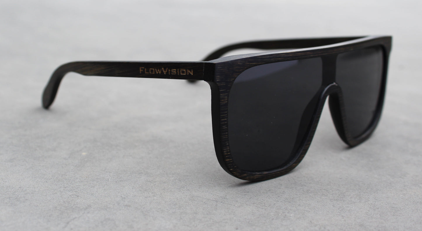 Flow Vision Podium™ Sunglasses: Blackout