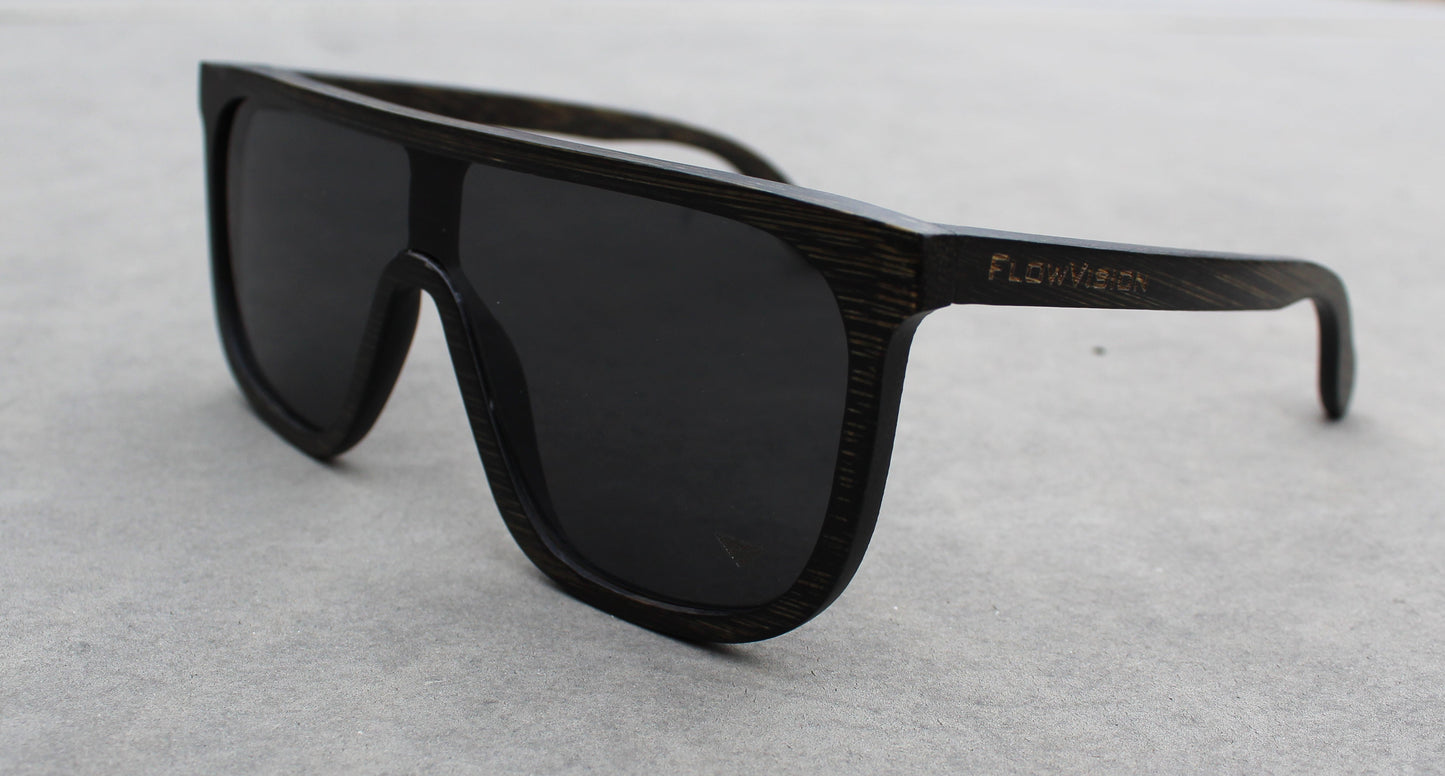 Flow Vision Podium™ Sunglasses: Blackout