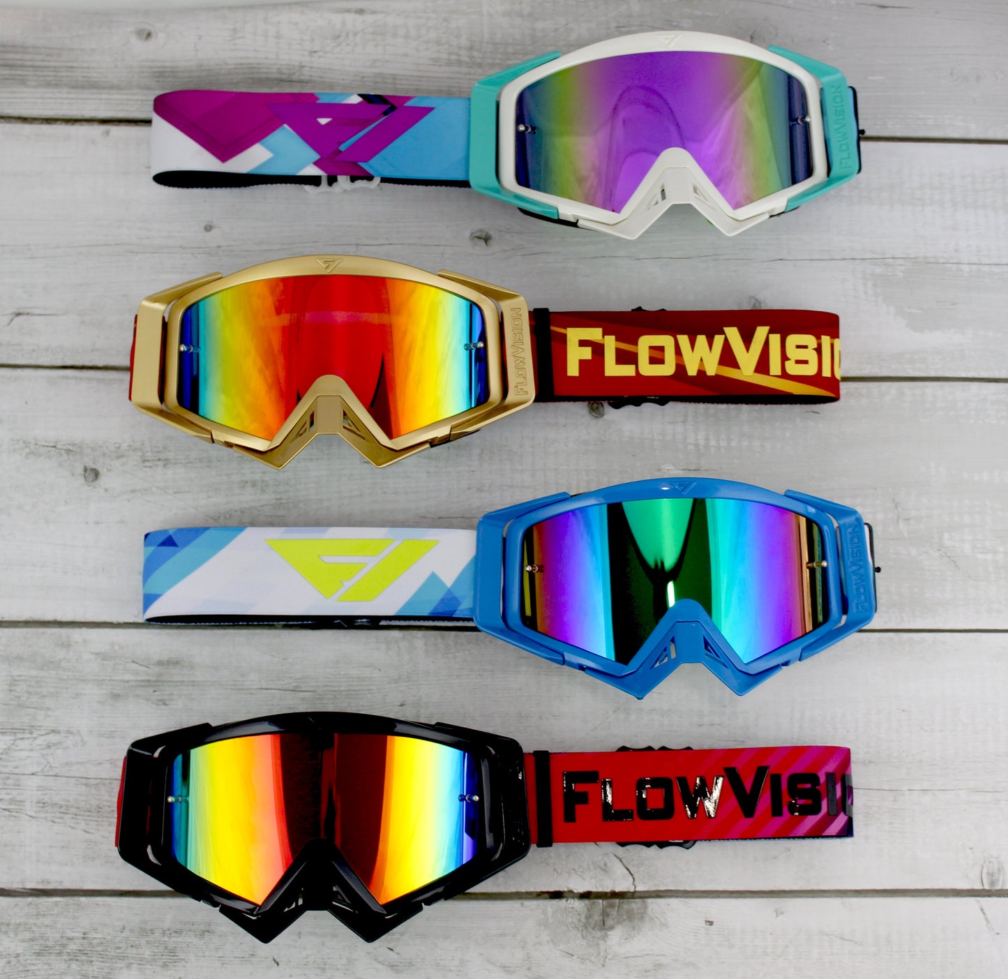 Flow Vision Rythem™ Motocross Goggle: Wave