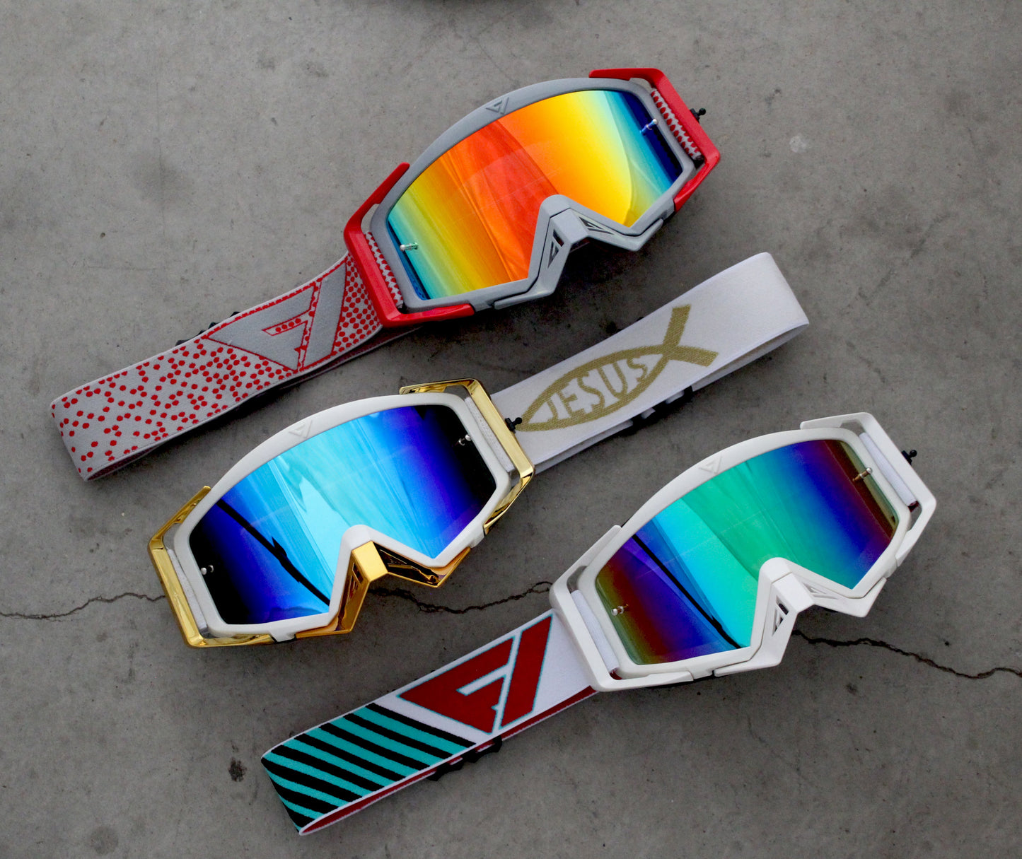 Flow Vision Rythem™ Motocross Goggle: EQ