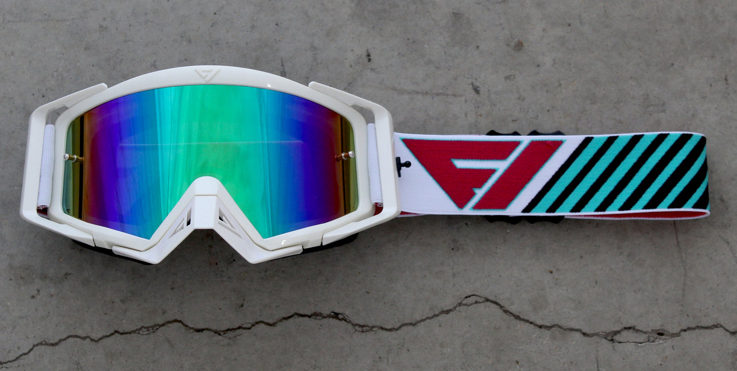 Flow Vision Rythem™ Motocross Goggle: Miami Vice