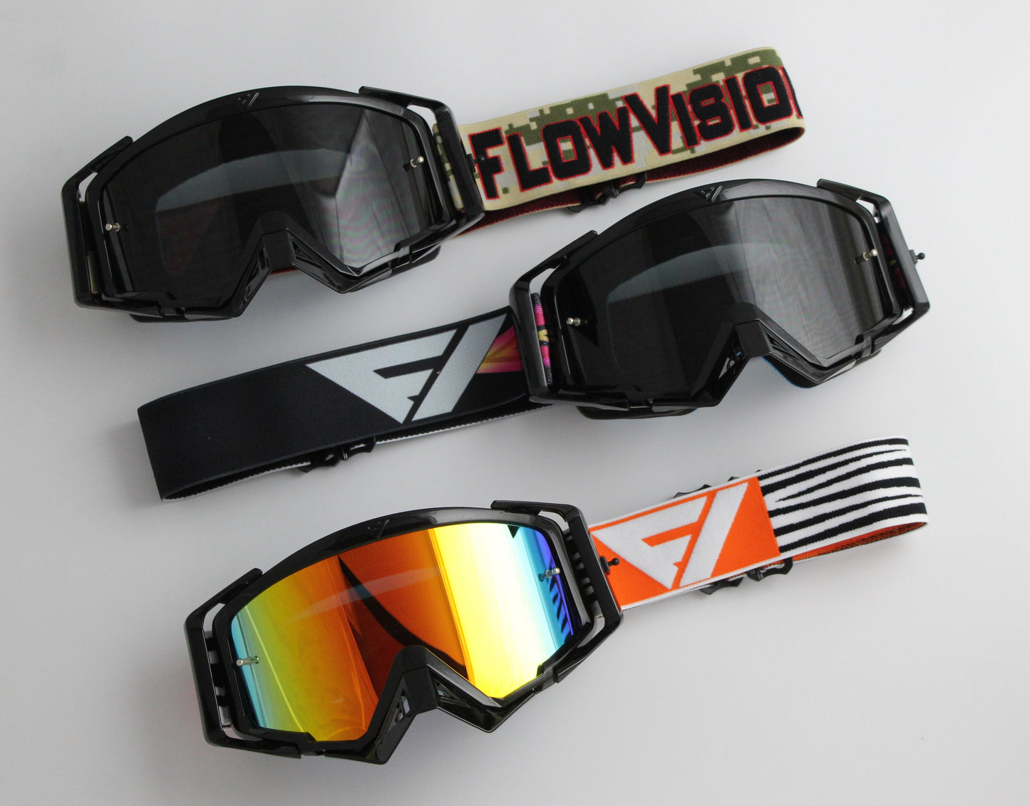 Flow Vision Rythem™ Motocross Goggle: Tribal