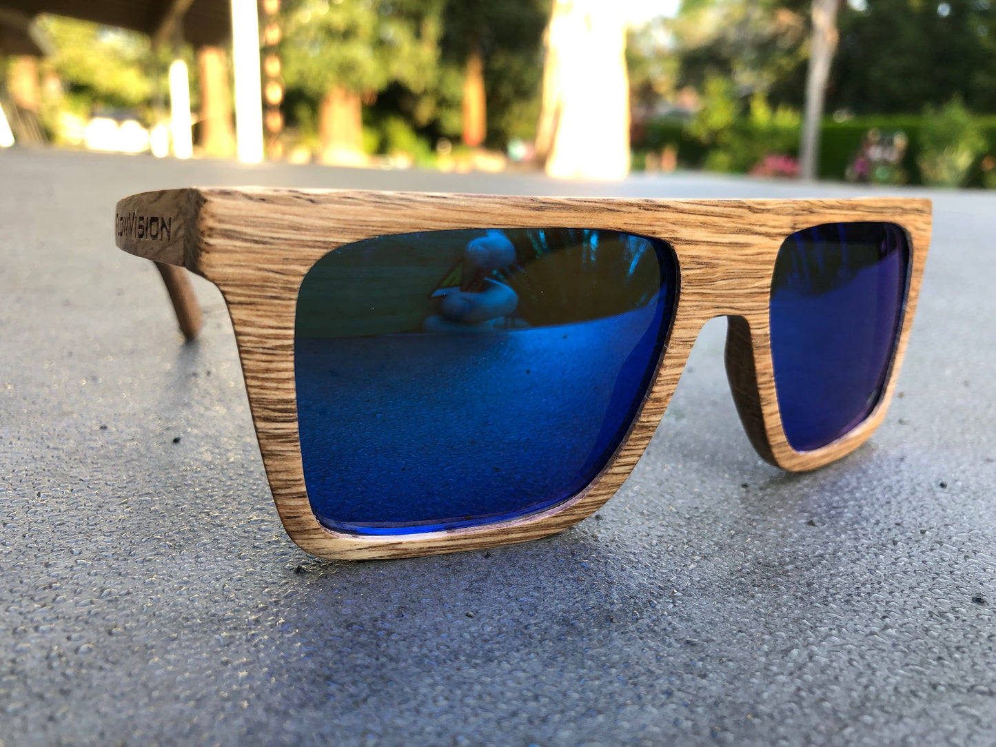 Flow Vision Section™ Sunglasses: Blue