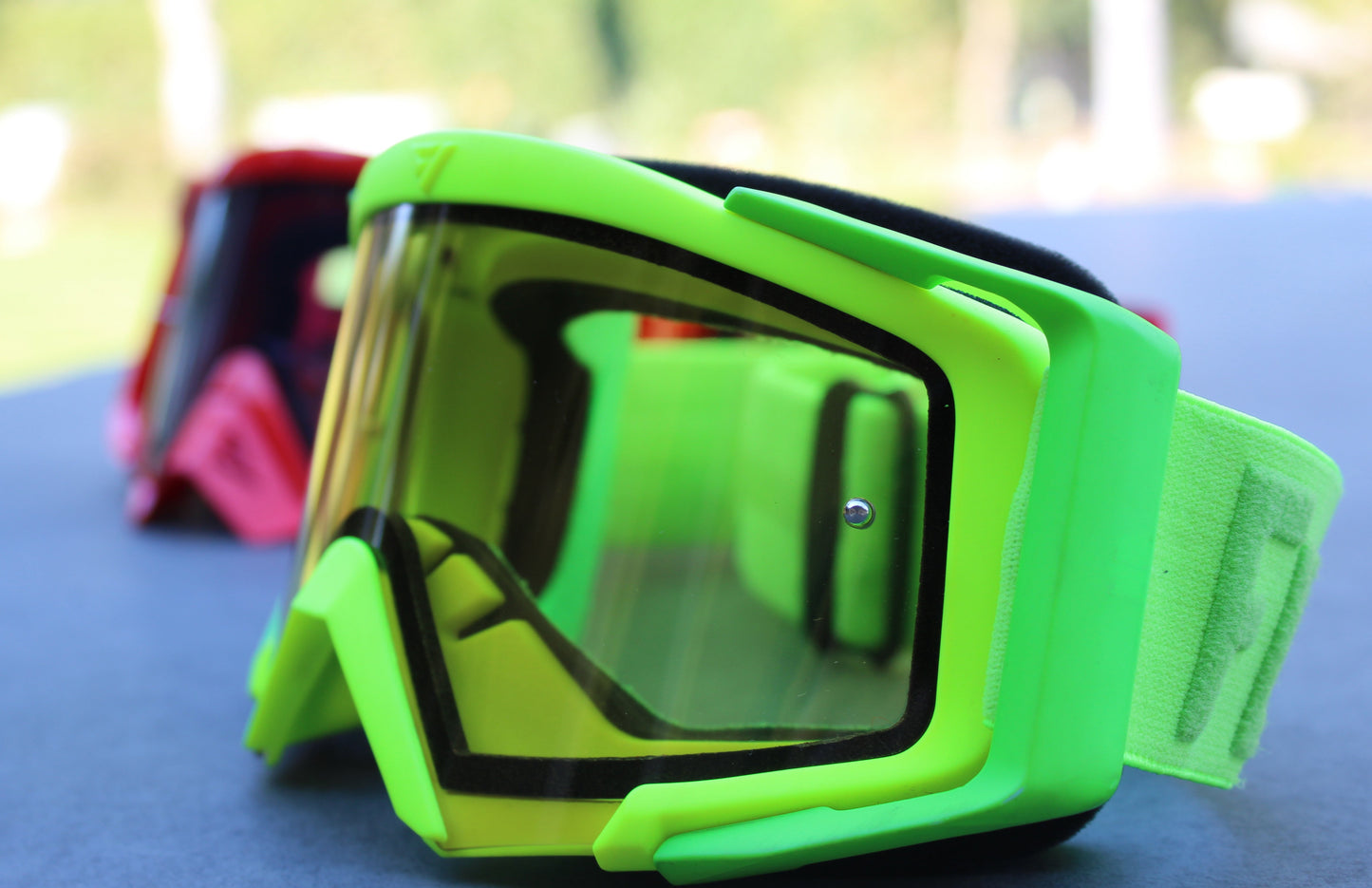 FlowVision® Rythem/Section™ Motocross Lens: Dual-Pane, Anti Fog Pro-Clear Yellow