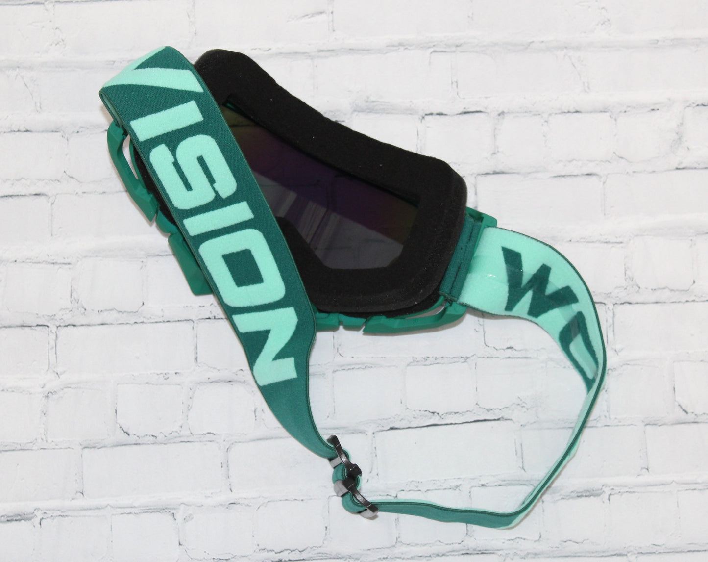 Flow Vision Rythem™ Motocross Goggle: Forrest Green/Teal