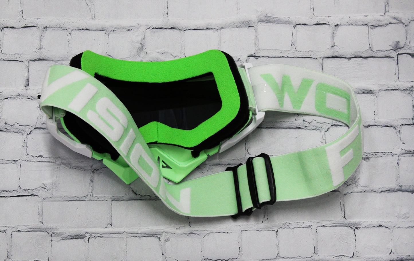 Flow Vision Rythem™ Motocross Goggle: Mint