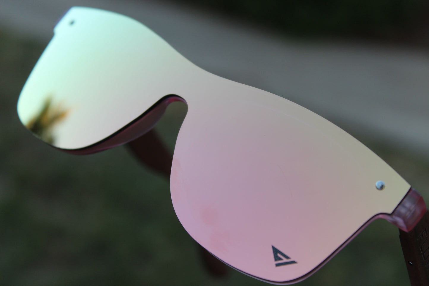Flow Vision Rythem™ Sunglasses: Pink RoseGold