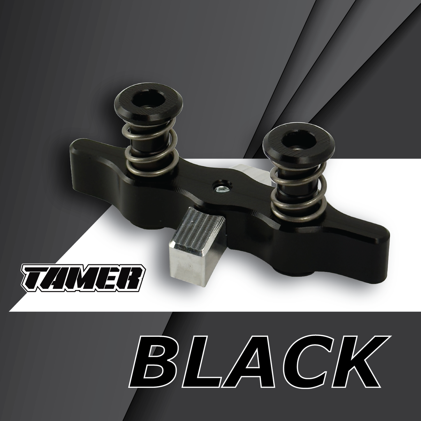 Tamer Double Button X-Wing - Black - BUTTON ONLY