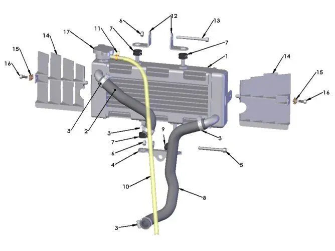 2022 COBRA CX50 P3, COOLING SYSTEM