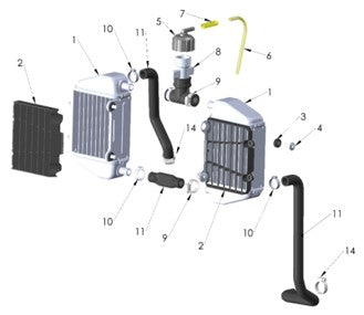 2026 Cobra CX50 SRX KING - COOLING SYSTEM