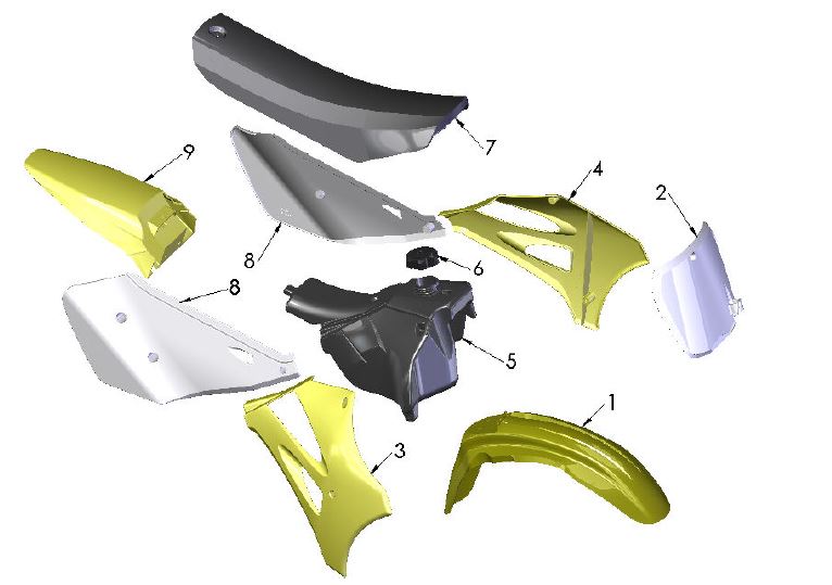 SEAT ASSEMBLY 2010 -2021 CX65