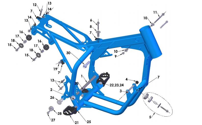 2019 Cobra CX50 JR - FRAME 1