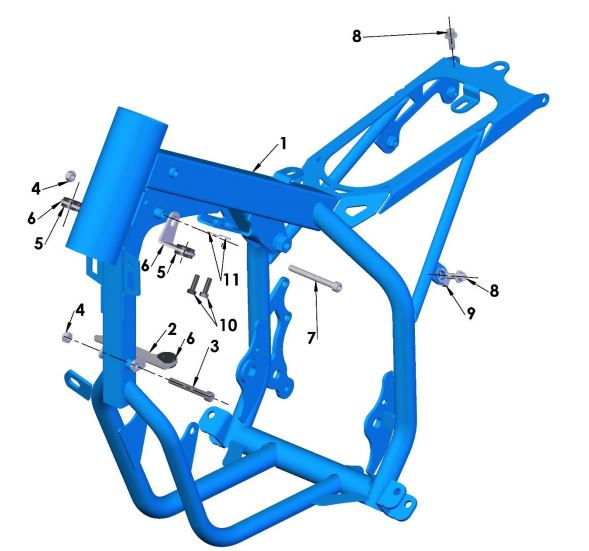 FRAME JR/P3 2019 - NEWER
