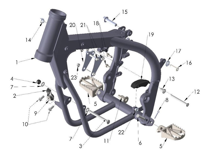 2025 Cobra CX50 SRX KING - FRAME