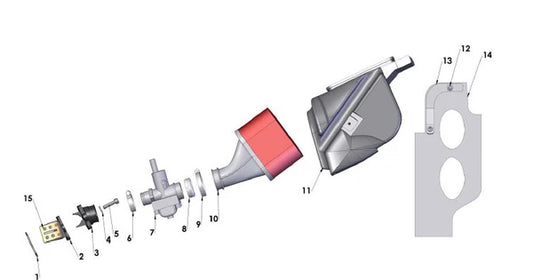 2017 COBRA CX50 JR - AIRBOX & INLET SYSTEM