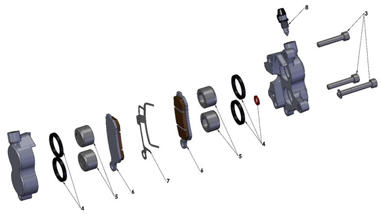 2019 Cobra CX65 - BRAKE - FRONT CALIPER