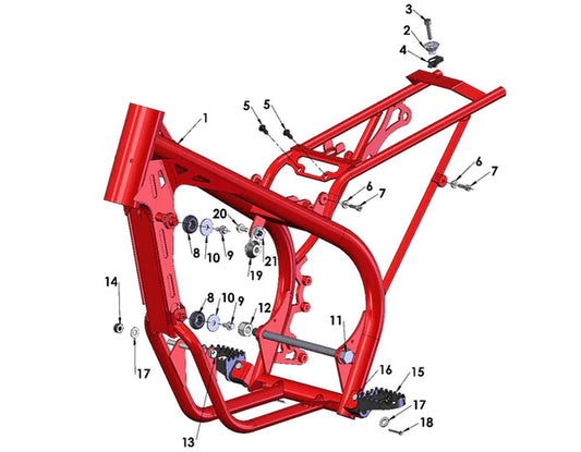 2017 COBRA CX50SR KING - FRAME 1
