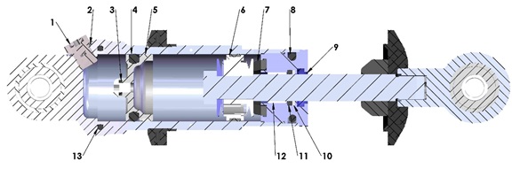 OBSOLETE-O-RING - SHOCK CHARGE PORT SEALING SCREW