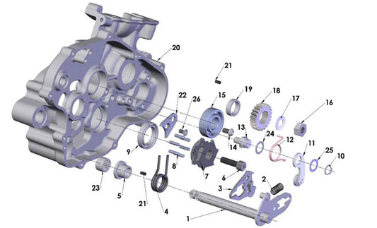 2017 COBRA CX65 - SHIFT MECHANISM