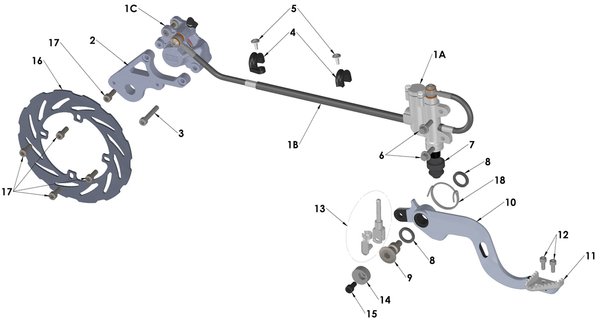 HOSE REPLACEMENT KIT - HOSE AND BOLTS