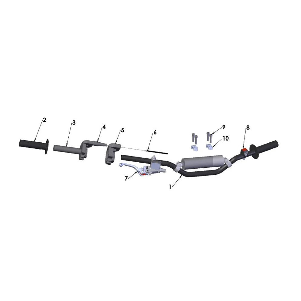 2019 - 2025 COBRA CX50 CX50SRX - HANDLEBARS & CONTROLS (FWE/KING/JR/P3)