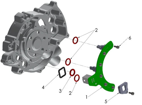 2023 - 2025 COBRA CX50 MOTOR SYSTEM, WIRE SIDE (CX5E)