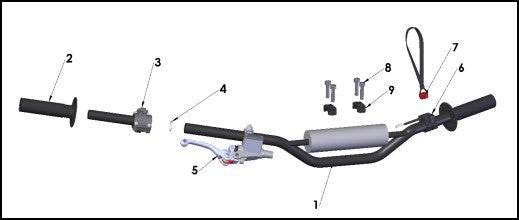 2026 Cobra CX5E - HANDLEBARS & CONTROLS