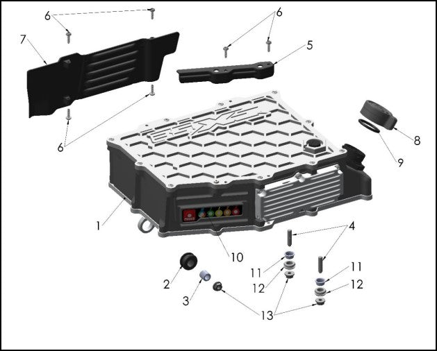 2026 Cobra CX5E - BATTERY