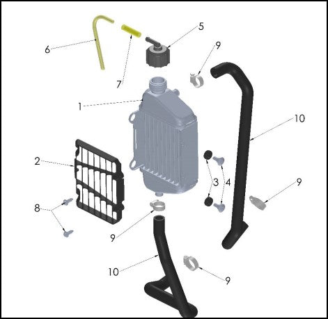 2026 Cobra CX5E - COOLING SYSTEM