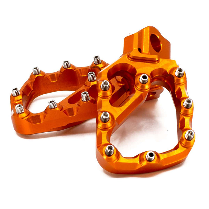 Fastway MINI Footpegs - Orange (ORS)
