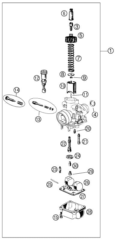 2022 Cobra CX50 P3 - CARBURETOR