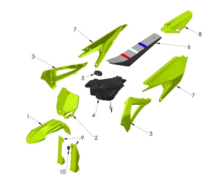 SEAT ASSEMBLY - CX65 - 2026