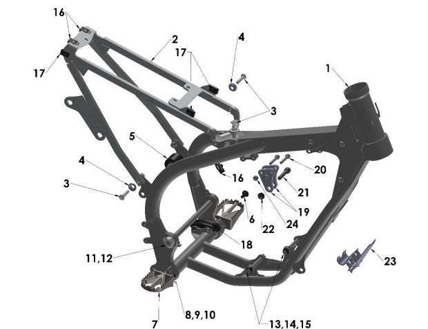 2026 Cobra CX65 - SUBFRAME