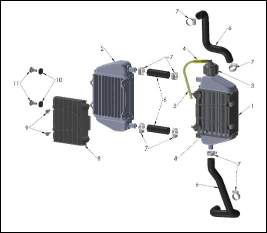 2027 Cobra CX50 JR - COOLING SYSTEM