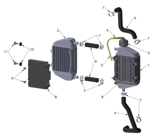 2025 COBRA CX50 - COOLING SYSTEM (JR)