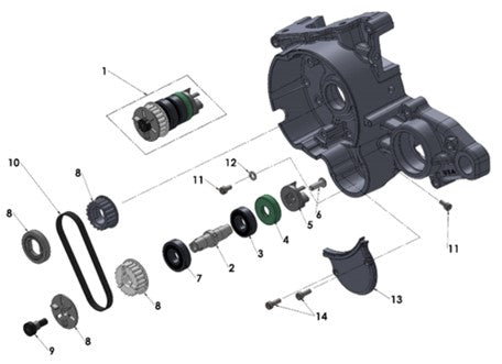 2024 Cobra CX50 FWE - ENGINE - WATER PUMP