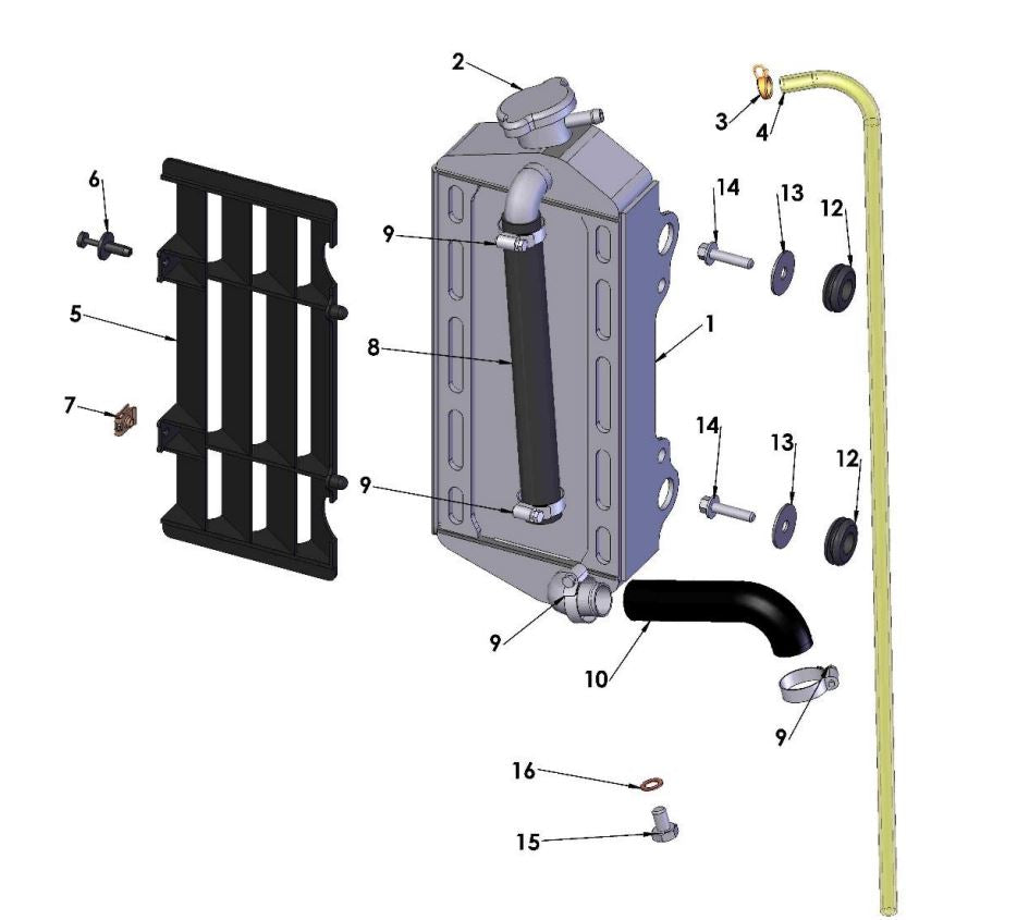 2018 Cobra CX65 - COOLING SYSTEM