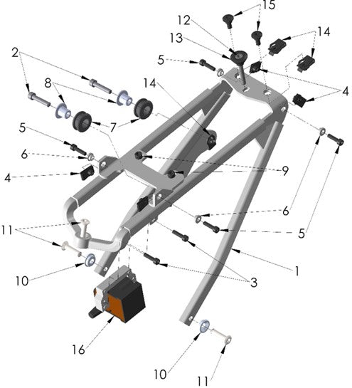 2026 Cobra CX50 SRX KING - SUBFRAME
