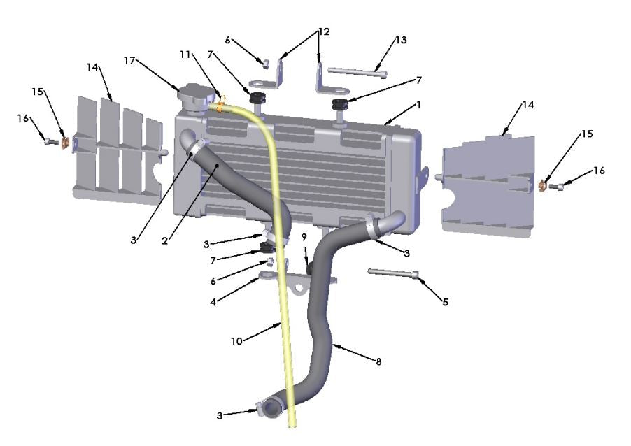 2022 Cobra CX50 P3 - COOLING SYSTEM