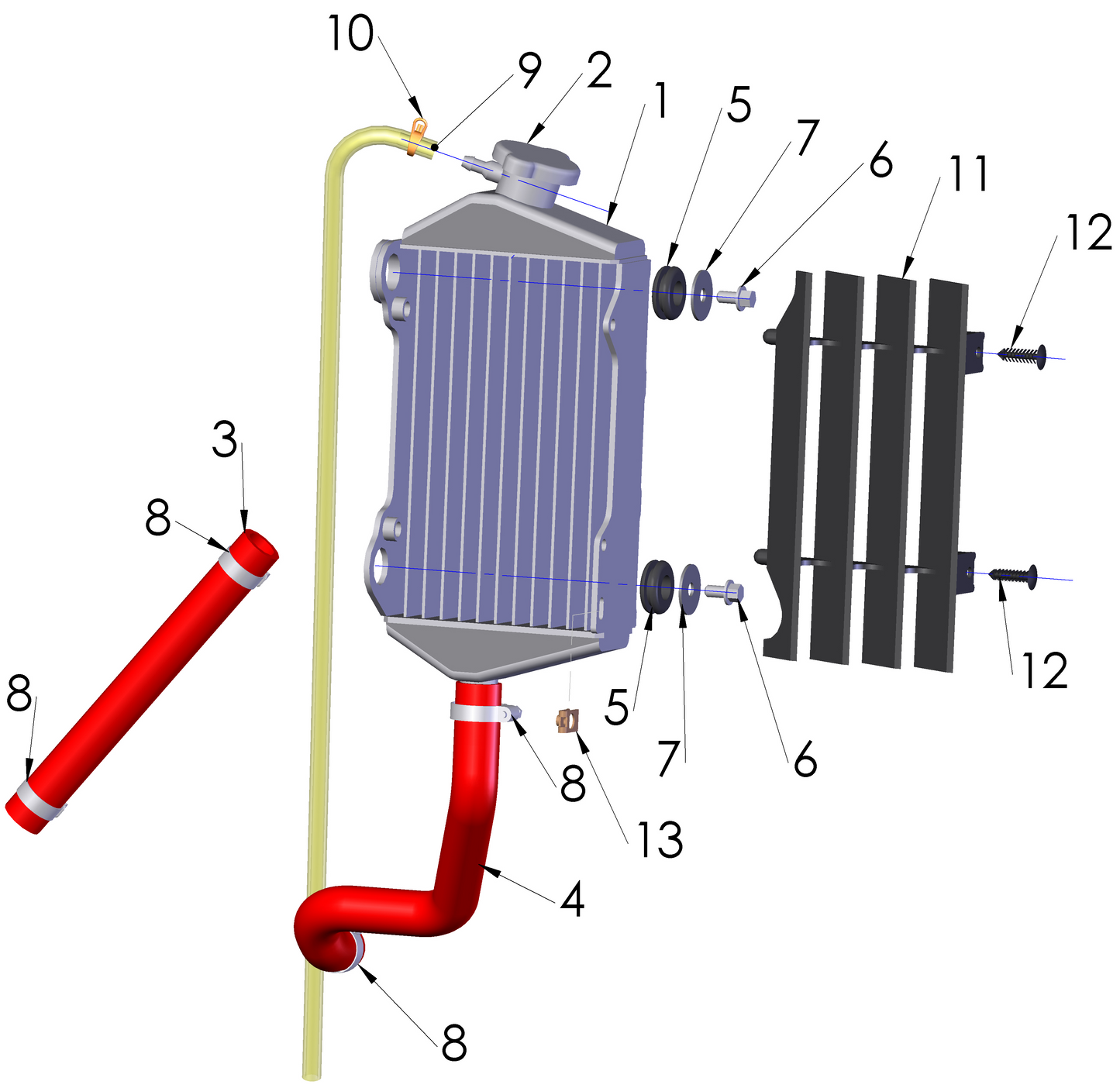 2018 Cobra CX50 FWE - COOLING SYSTEM
