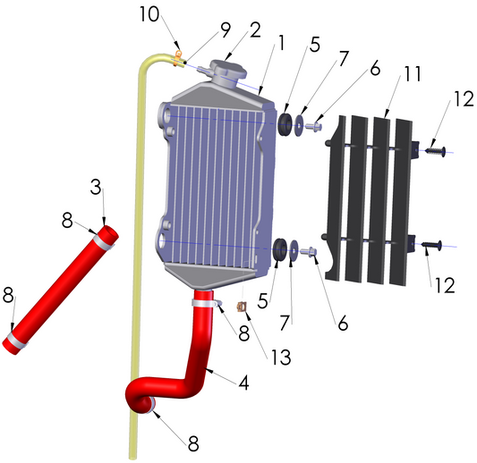 2018 Cobra CX50 FWE - COOLING SYSTEM