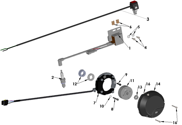 2020 Cobra CX50 JR - ELECTRICAL SYSTEM