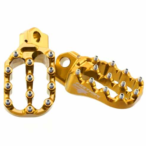 Evo Air Footpegs - Gold (GDS)